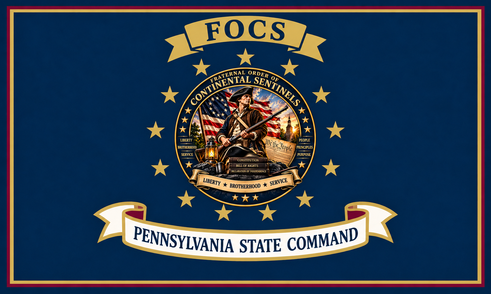 Pennsylvania State Command official flag